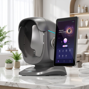 กล้องวิเคราะห์ผิวหน้า AI ขั้นสูง พร้อมหน้าจอสัมผัส ตรวจจับใบหน้า สำหรับใช้งานเชิงพาณิชย์ ควบคุมผ่าน Wifi และบลูทูธ - Product Image 1