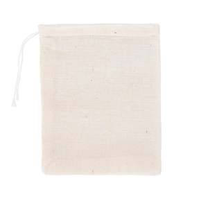 Cheap Eco Friendly Tea Sacs Jewelry Candles Storage Multi-Purpose Muslin Beige Drawstring Bags Logo Print - Product Image 3