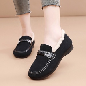 <span class=keywords><strong>Botas</strong></span> Planas 2025 Invierno, <span class=keywords><strong>Botas</strong></span> Planas para Mujer <span class=keywords><strong>con</strong></span> Forro <span class=keywords><strong>de</strong></span> Terciopelo Grueso, Antideslizantes, Cálidas y Resistentes al Frío para Caminar en la Nieve - Product Image 4