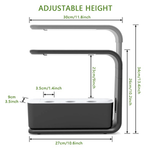 Kit de culture hydroponique intelligent pour jardin intérieur, <span class=keywords><strong>petit</strong></span> système de culture hydroponique pour légumes, pot de cuisine - Product Image 3