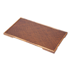 Bandeja de Bambú para Té, Tejida, para Servir y Almacenar Té Seco, para Set de Té, Mesa de Preparación de Té Seco, Estilo Chino Moderno, Ecológica - Product Image 5
