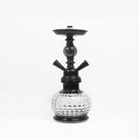 Grosir kustomisasi baru pipa ganda Arab Hookah Shisha Set Hubbly kaca bulat Pot aksesoris merokok Hookah