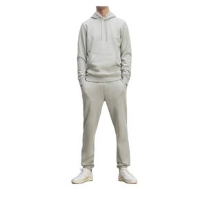 Sport <b>Hoodie</b> and Jogger Pants for Men Gym Outfit Casual Athleisure Set Cozy Lounge Sporty 2-Piece Set Top and Bottom Outfit - Product Image 1