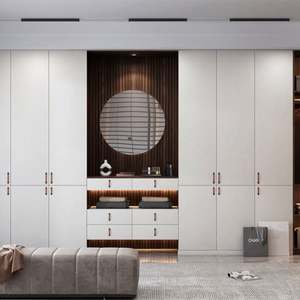 Armoire portable sur mesure SANTOPOVA, design ouvert, placard à vêtements, armoire en bois - Product Image 2