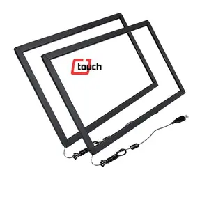 Aluminium Frame 27 32 43 55 Inch Ir Touchscreen Voor Zakelijke Open Frame Touch Monitor