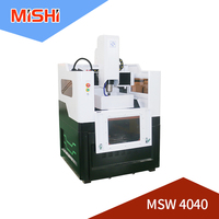 Mesin CNC Mini Metal 4040 untuk Pembuatan Cetakan Kayu, Plastik, Logam, Aluminium, Router CNC Kecil