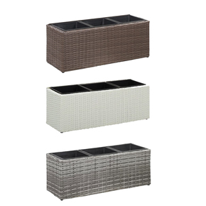 Promozione all'ingrosso vimini Rattan Indoor Outdoor Patio giardino <span class=keywords><strong>cortile</strong></span> <span class=keywords><strong>vaso</strong></span> di fiori <span class=keywords><strong>piante</strong></span> stand - Product Image 3