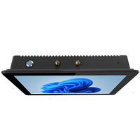 Ukuran penuh 12 I5/i7 komputer kasar Windows VESA terpasang di dinding RJ45 COM Panel industri PC monitor layar sentuh industri