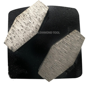 Redilock Patins de polissage et de meulage diamantés en forme de losange pour béton, pour machine de meulage <span class=keywords><strong>Husqvarna</strong></span> - Product Image 3