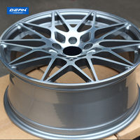 Pour BMW-200 DEAN FORGED DP218 17/18/19/20" Gris clair mécanisé, jante en alliage d'aluminium 6061, design maillé, légère et personnalisée