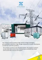 Transformateur de puissance immergé dans l'huile, entièrement scellé, à courtes-circuits élevés, triphasé, à trois enroulements, extérieur, XJPMF 3150KVA 11KV 50Hz