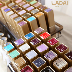 Ladai ชุดยาทาเล็บสีเจล96สีมาใหม่ตะไบเล็บแช่เล็บร้านเสริมสวยโคมไฟ LED ยาวยาวฟรี - Product Image 5