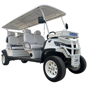 รถกอล์ฟไฟฟ้า <span class=keywords><strong>MMC</strong></span> 5-6ที่นั่ง, แบตเตอรี่ลิเธียม25MPH 5000/7500วัตต์4ล้อ48/60/72โวลต์<span class=keywords><strong>4000</strong></span> - Product Image 4