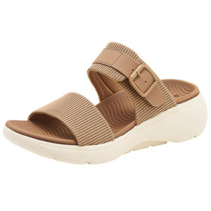Sandales d'été style plage, mode américaine, multifonctionnelles, à semelle épaisse, à bout ouvert, avec amorti, en matériaux confortables pour femmes - Product Image 2