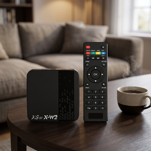 Boîtier TV Android Amlogic S905W2 Quad Core 2 Go + 16 Go 4K UHD avec double Wi-Fi pour Home Cinéma - Product Image 1