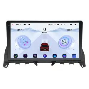 New Head Unit Auto Radio 2 din Android Car Radio for Benz C Class w204 06-11 dvd 2K Screen Multimedia Stereo 12+256GB Car Player