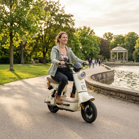 Trottinette électrique Unigogo U02 pour adultes, légère, rétro, pour les trajets en ville, mini vélo électrique, véhicule de mobilité urbaine
