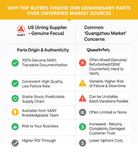 Sany เพลาพินสำหรับรถขุดหมุดบูชของแท้ชิ้นส่วนเชื่อมต่อด้านล่าง - Product Image 6