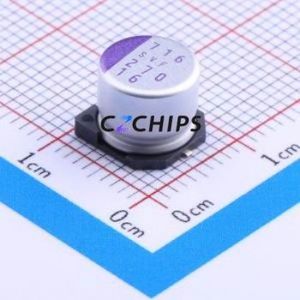 16SVF270M Solid Capacitor SMD,D8xL6.9mm ( Capacitance: 270uF )( Precision: 20% Rated Voltage: 16V ) - Product Image 1