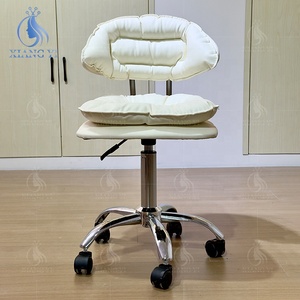 <strong>Double</strong> <strong>Layer</strong> Soft Height Adjustable Spa Technician Portable Chairs for Spa Beauty Nail Salon - Product Image 2