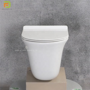 Big Fortune Inodoro Flotante <span class=keywords><strong>Wc</strong></span> Suspendre Cuvette de Toilette Murale Commode Toilette Murale en Céramique Toilette Murale pour Hôtel - Product Image 2