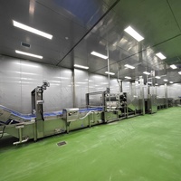 Volautomatische Centrale Keukenverwerkingsapparatuur Voorgemaakte Groente-En Fruitmachines Met Kerncomponenten
