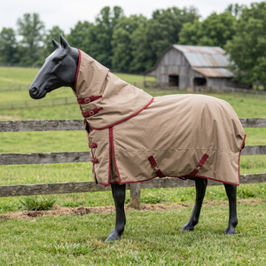 Primo Equine Personnalisable 600D Imperméable Cheval Tapis D'hiver Haute Qualité 300gm Polyester Remplissage avec Doublure En Nylon Utilisation De Dressage - Product Image 2