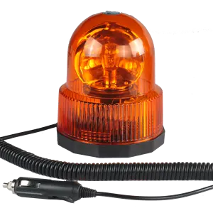 도매 PC 할로겐 트럭 교통 앰버 회전 램프, 방수 IP65 비상 경고 비콘 회전 신호등