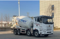 Camion malaxeur à béton FAW Chine neuf et d'occasion, auto-chargeur, capacité 20-50 tonnes, moteur Weichai, transmission HW19710, haute performance - Product Image 5