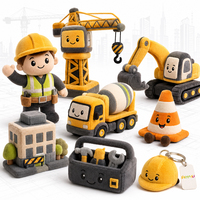 Juguetes de Peluche Personalizados Sostenibles para Centros de Visitas de Construcción y Eventos Comunitarios, Diseño Personalizado al por Mayor, MOQ Bajo