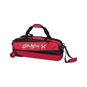 BSCI Factory 3 Ball Bowling <b>Bag</b> with <b>Wheels</b> & Retractable Handle - Product Image 1