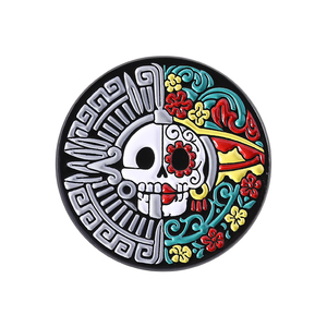 La calavera catrina หมุดเคลือบที่ตายแล้วสำหรับเป็นของขวัญเครื่องประดับ0 El <span class=keywords><strong>DIA</strong></span> de muertos - Product Image 3