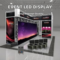 Affichage LED étanche P3 à haut taux de rafraîchissement personnalisable MLS certifié pour événements en plein air, location de salles d'exposition modulaires