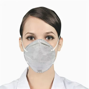 औद्योगिक कम श्वास प्रतिरोध धूल काम मास्क सुरक्षा कप आकार चेहरा श्वासयंत्र एंटी धूल मास्क - Product Image 1