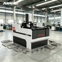 Machine de fraisage CNC à 4 axes et 5 broches, conçue avec précision, semi-fermée, haute précision, gravure sur métal, 6060 4040