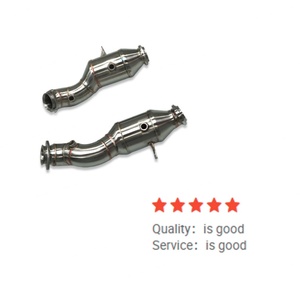 ท่อไอเสียดาวน์ไปป์สำหรับรถเบนซ์ GLC43 AMG 3.0T ปี 2017-2019 พวงมาลัยซ้าย - Product Image 2