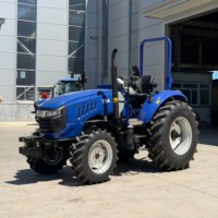 Tracteur agricole YTO à moteur diesel à couple élevé, antidérapant, 90 ch, pour la plantation et la fertilisation
