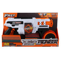 Fusil de Précision de Garçon Pistolets à Billes de Peinture Fléchettes Mitraillette Automatique Jouet Électrique Baihui Balle Souple pour Enfant Jeu de Combat et de Tir Airsoft