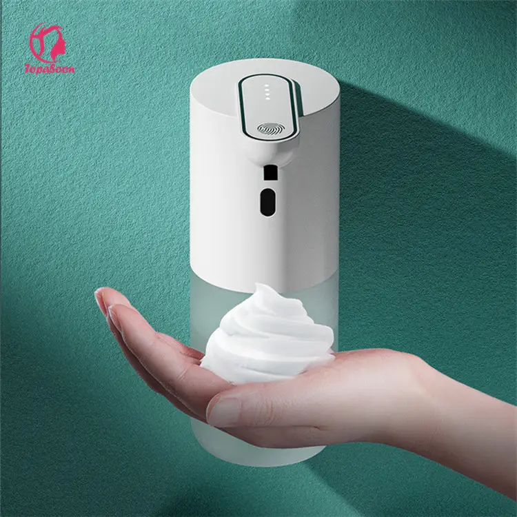 Dispenser di sapone liquido automatico disinfettante per le mani con sensore a infrarossi Touchless schiumogeno elettrico