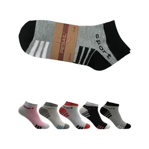 Best Selling Comfortable Soft Cotton Pink Color Summer Season Ankle Socks With Letter Pattern For Women