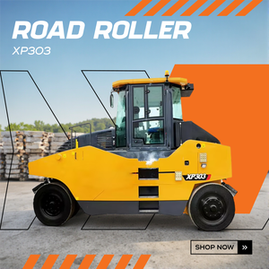 Heißer Verkauf: Gebrauchte 30-Tonnen-Asphalt-Vibrationswalze mit 4 Vorderrädern & 5 Hinterrädern, 132-kW-Dieselmotor, Lager & Pumpe - Product Image 1