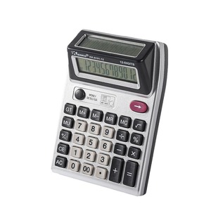 Calculatrice de bureau Kenko KK8101-12 à 12 chiffres, alimentation solaire, pour usage financier et comptable - Product Image 4