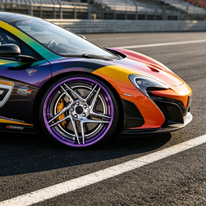 Jantes en alliage d'aluminium 17-21 pouces pour McLaren 720S P14M 570GT P13 <span class=keywords><strong>GT</strong></span>/GTS Speedtail P23, jantes forgées en alliage 5x114.3/5x120/5x130 - Product Image 2