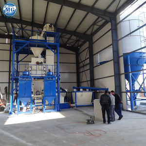 10-12TPH Linha De Produção De Pó De Argamassa Seca Alvenaria Adesiva Argamassa Tile Grout Skim Revestimento Almofariz Equipamentos De Mistura - Product Image 2