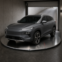 Plateforme de stationnement de voiture rotative et compacte, équipement mécanique pour voies de circulation résidentielles à accès limité