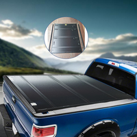Couverture de benne rigide en aluminium à quatre plis pour Toyota Hilux Vigo Revo, fournie directement par l'usine