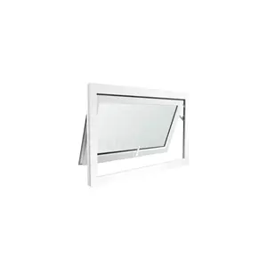 GWINT Awing ventana Hurricane Impact Marco de ventana de aluminio de vidrio personalizado Ventana de tragaluz a la venta