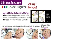 Appareil de gestion de la peau du visage anti-âge avec 2 poignées, raffermissant, anti-rides, rajeunissement cutané, drainage lymphatique