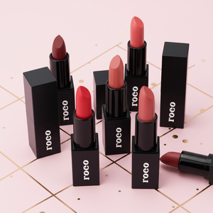 Wholesale Vegan <strong>Organic</strong> Waterproof Long Lasting Wearing Lip Stick Makeup Cosmetics Private Label Nude Matte <strong>Lipstick</strong> - Product Image 1