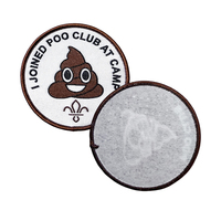 Patch brodé humoristique fantaisie pour vêtements, à coudre, pour club de camping, DIY, patch de blague, broderie pour vêtements